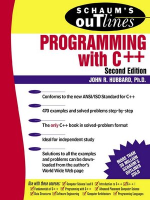 Programming with C++ - ebook